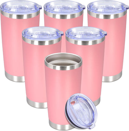 20 oz Tumbler Insulated Tumblers Stainless Steel Coffee Mug,SS 1PCS | Double Wall Vacuum Travel Coffee Tumbler ,Powder Coated Tumbler Cup Keep Hot & Cold