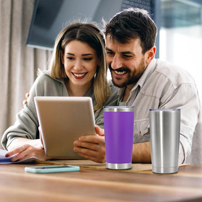 20 oz Tumbler Insulated Tumblers Stainless Steel Coffee Mug,SS 1PCS | Double Wall Vacuum Travel Coffee Tumbler ,Powder Coated Tumbler Cup Keep Hot & Cold