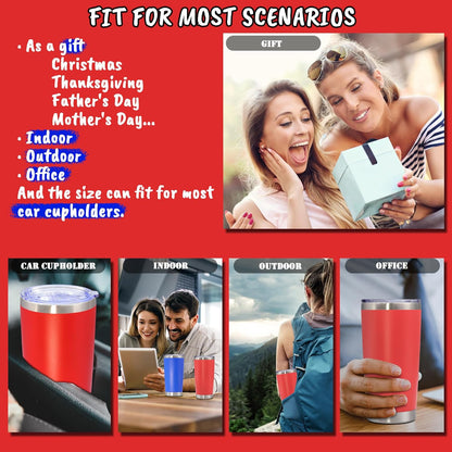 20 oz Tumbler Insulated Tumblers Stainless Steel Coffee Mug,SS 1PCS | Double Wall Vacuum Travel Coffee Tumbler ,Powder Coated Tumbler Cup Keep Hot & Cold
