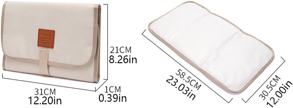 Foldable Baby Diaper Changing Pad Waterproof Newborn Travel Nappy Changing Mat