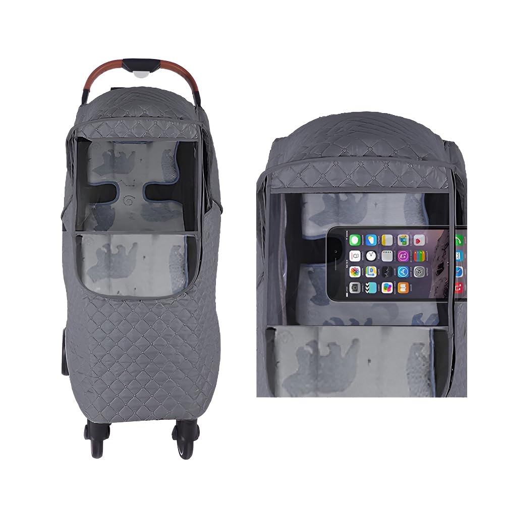 Winter Stroller Rain Cover Warm Stroller Weather Shield Universal Stroller Accessory,Protect from Rain Snow Dust Sun