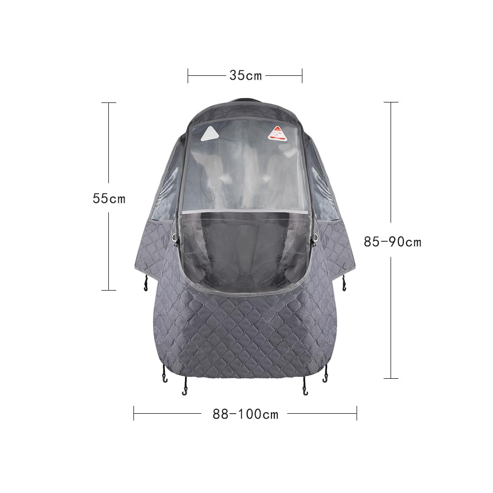 Winter Stroller Rain Cover Warm Stroller Weather Shield Universal Stroller Accessory,Protect from Rain Snow Dust Sun