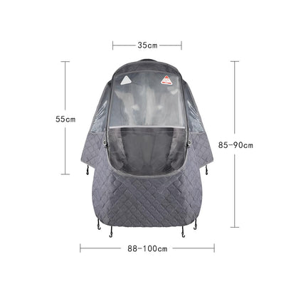 Winter Stroller Rain Cover Warm Stroller Weather Shield Universal Stroller Accessory,Protect from Rain Snow Dust Sun