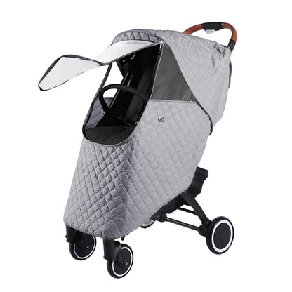 Winter Stroller Rain Cover Warm Stroller Weather Shield Universal Stroller Accessory,Protect from Rain Snow Dust Sun