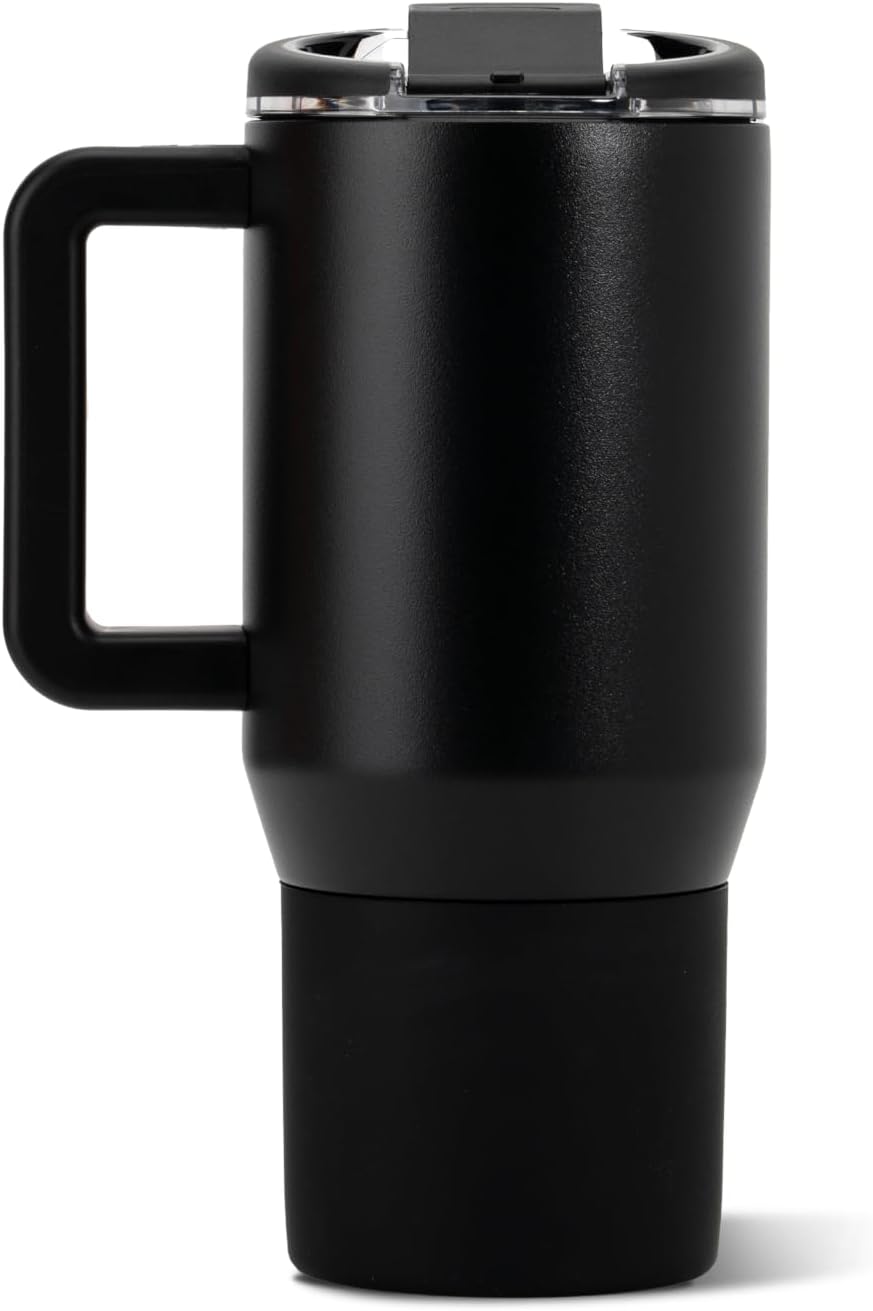 Coffee Traveler 20oz Ceramic-Lined Mug with Handle, Dune