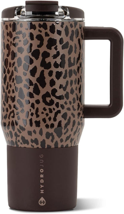 Coffee Traveler 20oz Ceramic-Lined Mug with Handle, Dune