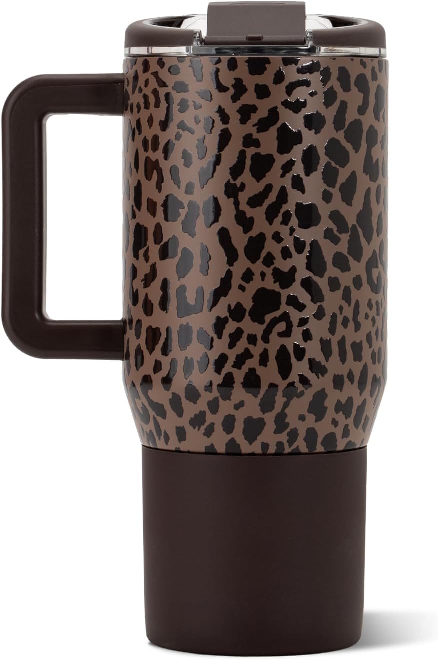 Coffee Traveler 20oz Ceramic-Lined Mug with Handle, Dune