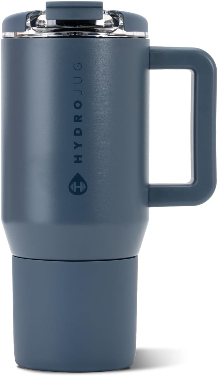 Coffee Traveler 20oz Ceramic-Lined Mug with Handle, Dune