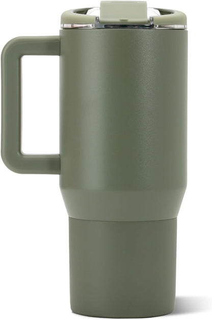 Coffee Traveler 20oz Ceramic-Lined Mug with Handle, Dune