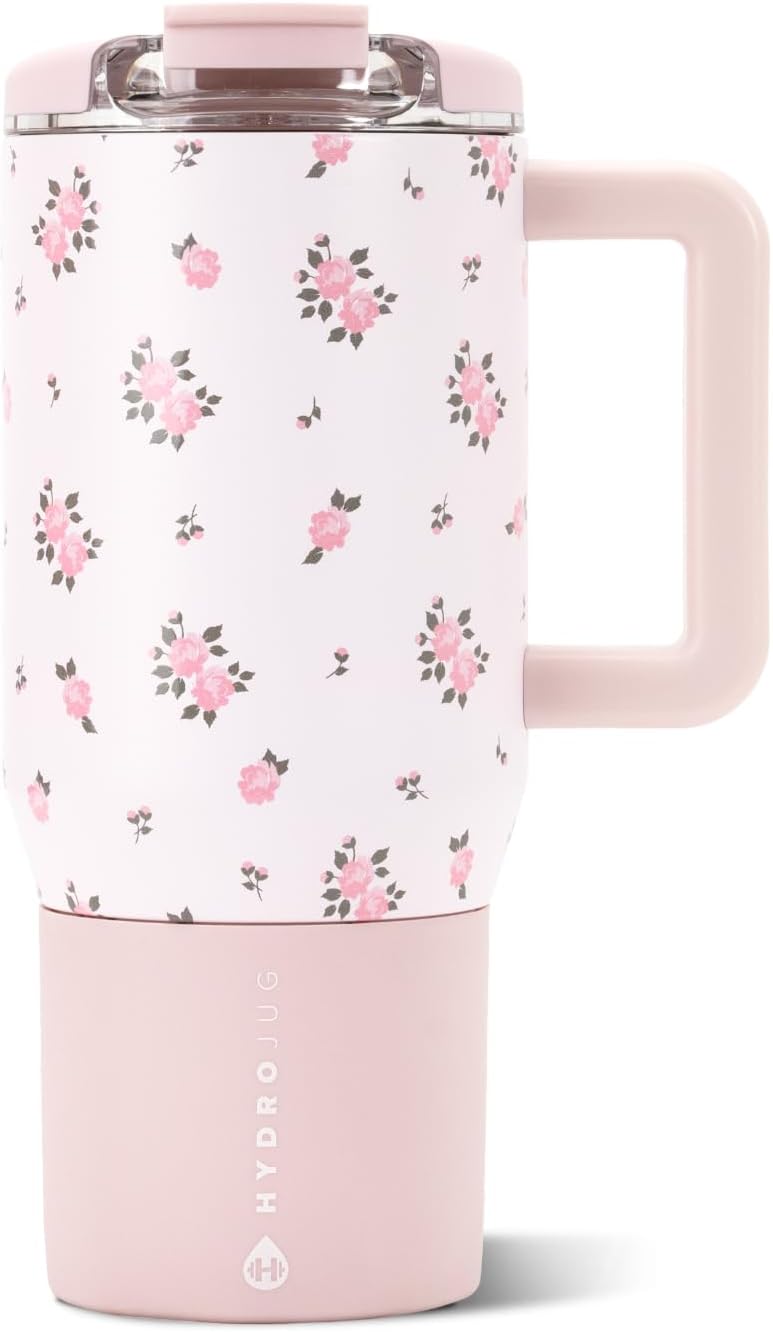Coffee Traveler 20oz Ceramic-Lined Mug with Handle, Dune
