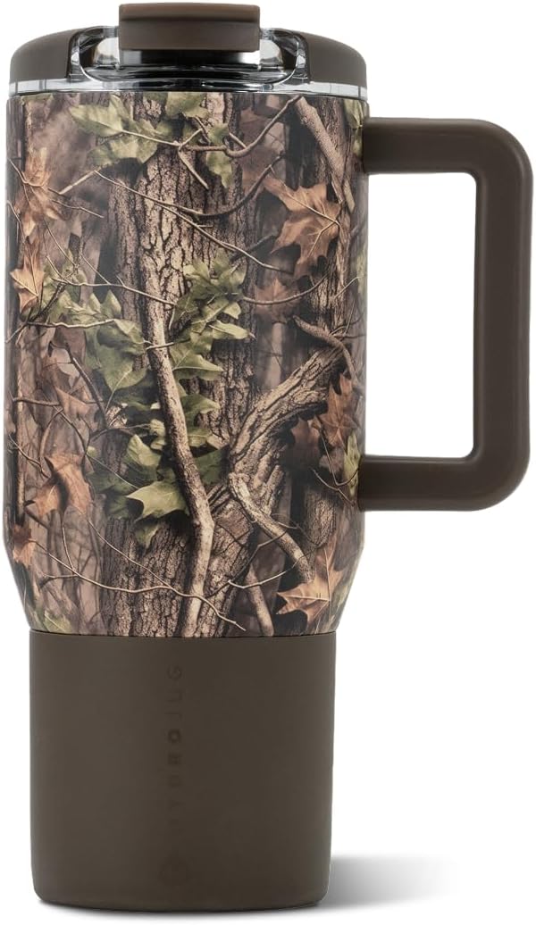 Coffee Traveler 20oz Ceramic-Lined Mug with Handle, Dune