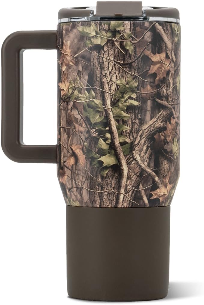 Coffee Traveler 20oz Ceramic-Lined Mug with Handle, Dune