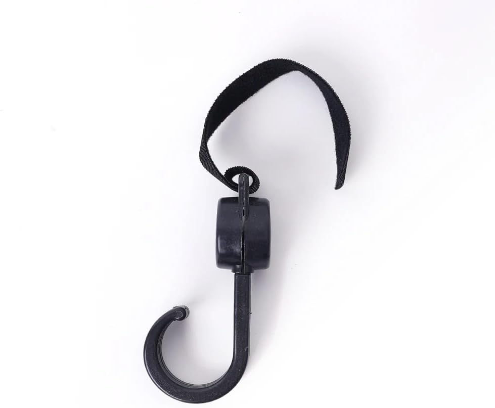 8 Pack Baby Stroller Hooks with Dual Hook Diaper Bags Hanging Hook Hanger Organizer Clip for Grocery Bags Shopping Bag Purse Handbag Strollers Bikes Wheelchairs Rollator Walkers
