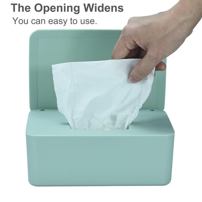 Diaper Wipes Dispenser, Baby Wipes Case, Baby Wipe Holder (Black)