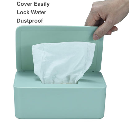 Diaper Wipes Dispenser, Baby Wipes Case, Baby Wipe Holder (Black)