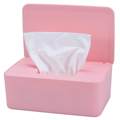 Diaper Wipes Dispenser, Baby Wipes Case, Baby Wipe Holder (Black)