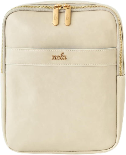 Mini Diaper Bag – Backpack or Crossbody Baby Bag with Organized Storage (Olive)