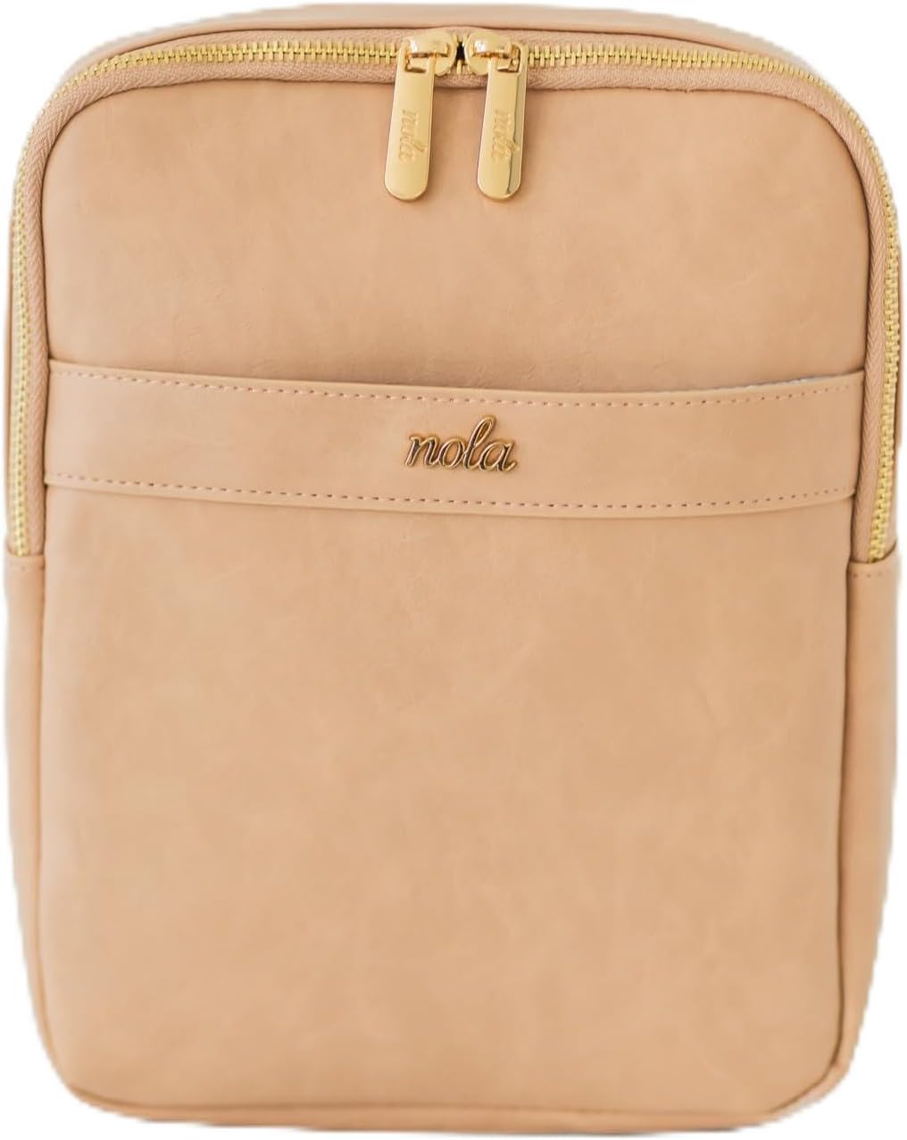 Mini Diaper Bag – Backpack or Crossbody Baby Bag with Organized Storage (Olive)