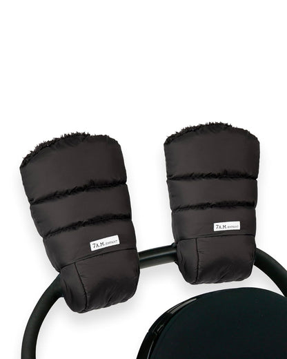 Enfant Stroller Warmmuffs Gloves - Anti-Freeze Stroller Mittens for Handlebars, Water Repellent Hand Warmer Muff for Cold Weather, Plush Lined Stroller Warmmuffs | Winter Stroller Accessories