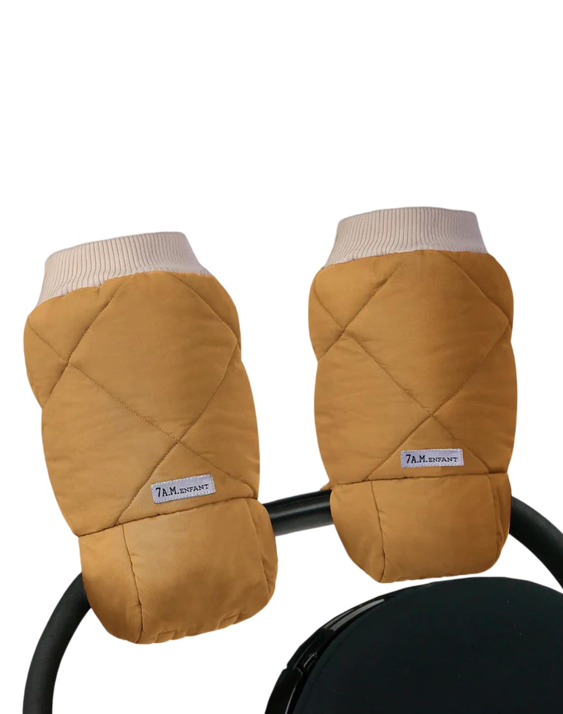 Enfant Stroller Warmmuffs Gloves - Anti-Freeze Stroller Mittens for Handlebars, Water Repellent Hand Warmer Muff for Cold Weather, Plush Lined Stroller Warmmuffs | Winter Stroller Accessories