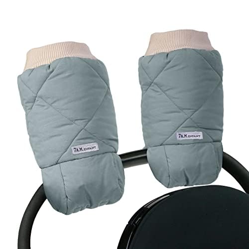 Enfant Stroller Warmmuffs Gloves - Anti-Freeze Stroller Mittens for Handlebars, Water Repellent Hand Warmer Muff for Cold Weather, Plush Lined Stroller Warmmuffs | Winter Stroller Accessories