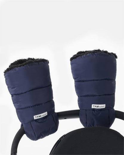 Enfant Stroller Warmmuffs Gloves - Anti-Freeze Stroller Mittens for Handlebars, Water Repellent Hand Warmer Muff for Cold Weather, Plush Lined Stroller Warmmuffs | Winter Stroller Accessories