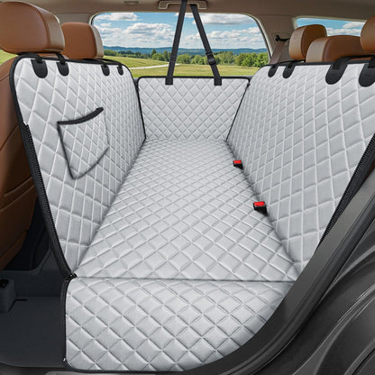 Dog Car Seat Cover for Back Seat, Waterproof Hammock for Car & SUV