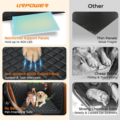 Dog Car Seat Cover for Back Seat, Waterproof Hammock for Car & SUV