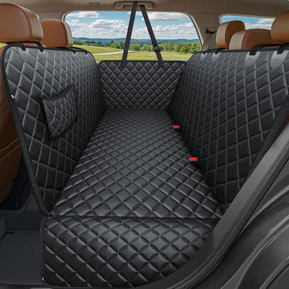 Dog Car Seat Cover for Back Seat, Waterproof Hammock for Car & SUV