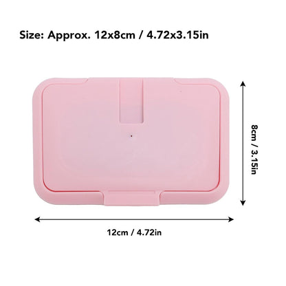 Baby Wet Wipes Warmer, USB Wipes Heater, Constant Temperature Portable Large Capacity Paper Dispenser, Fast and Even Heating for Home and Car (Roseate)