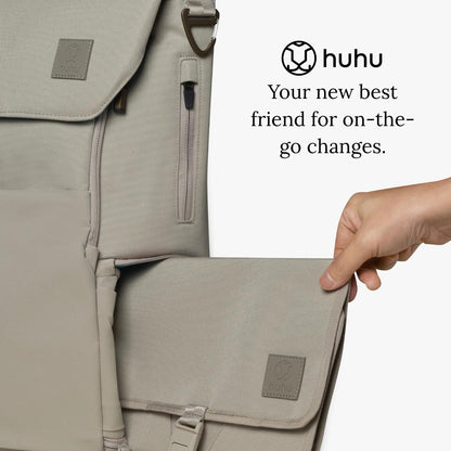 Baby Changing Wallet – Compact, Portable Diaper Changing Pad for Travel – Easy to Clean, Foldable Changing Mat – Must Have Diaper Bag Accessory for New Parents (Daybreak Taupe)