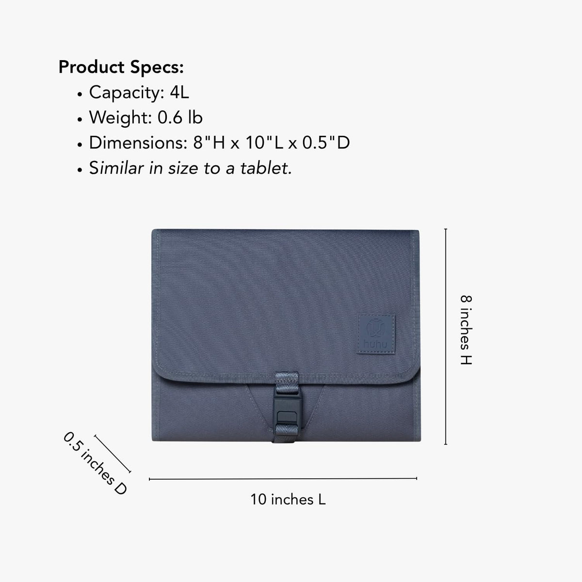 Baby Changing Wallet – Compact, Portable Diaper Changing Pad for Travel – Easy to Clean, Foldable Changing Mat – Must Have Diaper Bag Accessory for New Parents (Daybreak Taupe)