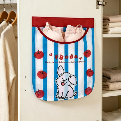 Wall Mounted Underwear Organizer - U Shape Mesh Pocket Storage Organizer