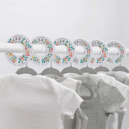 Baby Closet Size Dividers for Baby Clothes - Nautical
