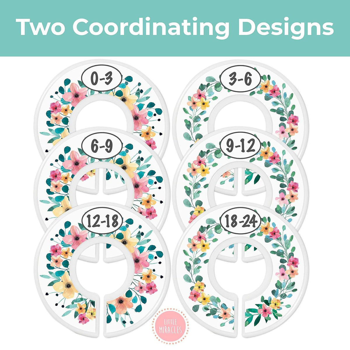 Baby Closet Size Dividers for Baby Clothes - Nautical