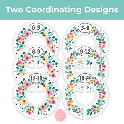 Baby Closet Size Dividers for Baby Clothes - Nautical