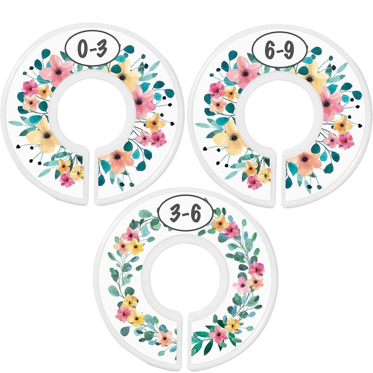 Baby Closet Size Dividers for Baby Clothes - Nautical