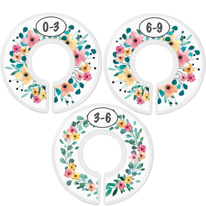 Baby Closet Size Dividers for Baby Clothes - Nautical