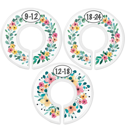 Baby Closet Size Dividers for Baby Clothes - Nautical