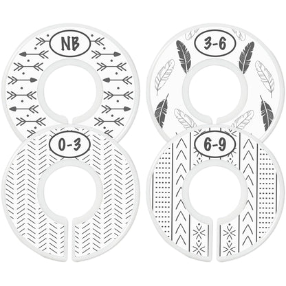 Baby Closet Size Dividers for Baby Clothes - Nautical
