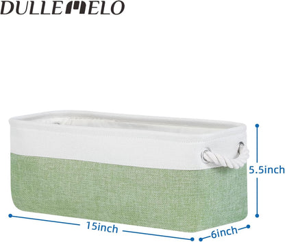 Large Fabric Collapsible Cube Storage Baskets for Organizing 16x12x12