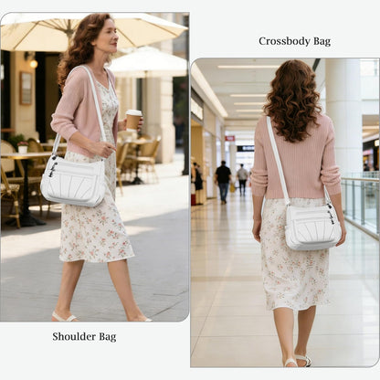 Crossbody Purse for Women Ladies Soft PU Leather Shoulder Bag Medium Roomy Handbag Fashion Tote Top Handle Satchel
