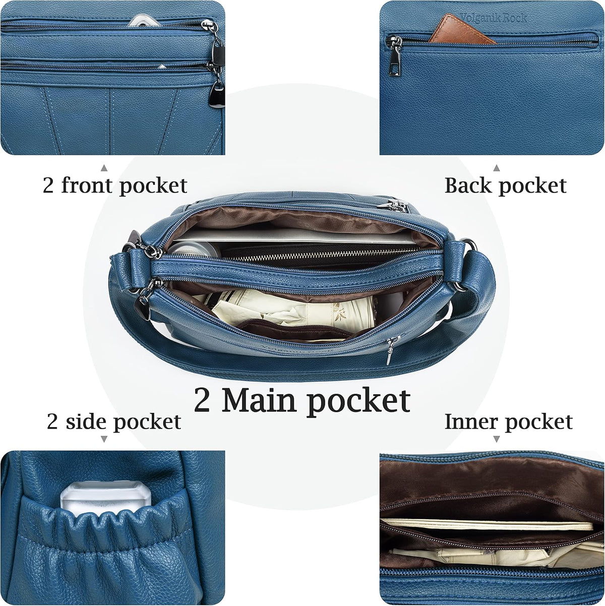 Crossbody Purse for Women Ladies Soft PU Leather Shoulder Bag Medium Roomy Handbag Fashion Tote Top Handle Satchel
