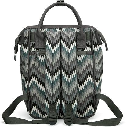 Montana West Wrangler Callie Diaper Bag Backpack with Stroller Straps Western Pattern Multifunction Baby Travel Bag WG2204-91102HPK