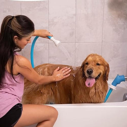 Slip-On Bathtub Faucet Sprayer Attachment, 5 Foot Hose