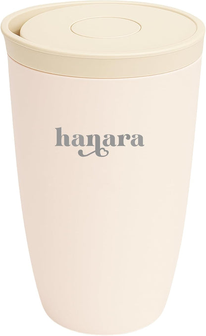 12 oz Push Button Lid Stainless Steel Travel Mug | Double Wall Insulated, Leak-Proof | Keeps Drinks Hot for 6hrs & Cold for 12hrs | Dishwasher Safe | Perfect for Coffee, Tea & More (Rose Quartz Pink)