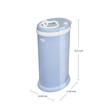 Stainless Steel Diaper Pail, No Special Bags, Odor-Locking, Taupe