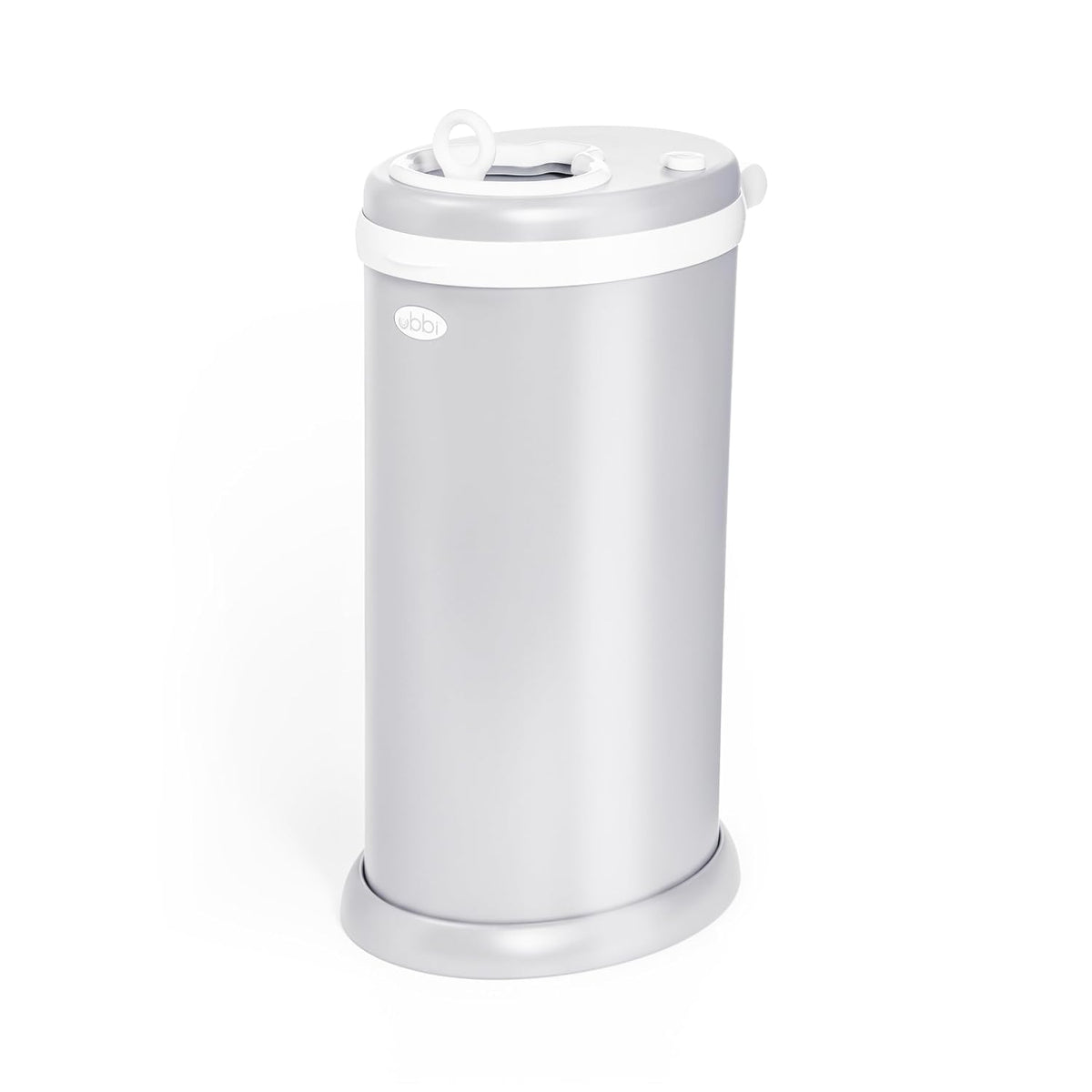 Stainless Steel Diaper Pail, No Special Bags, Odor-Locking, Taupe