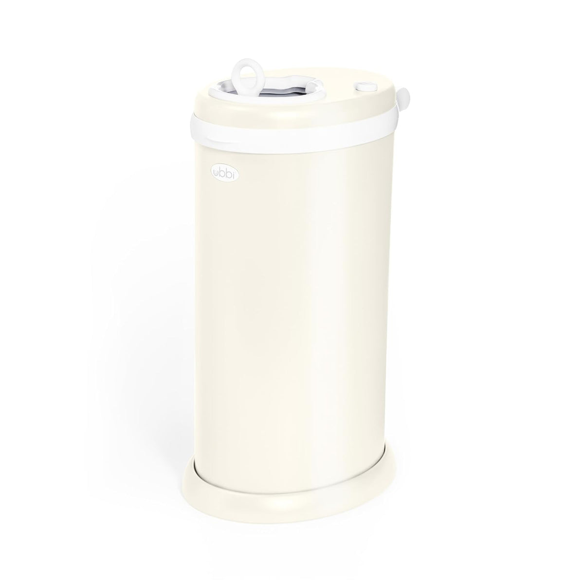 Stainless Steel Diaper Pail, No Special Bags, Odor-Locking, Taupe
