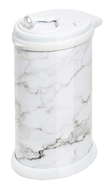 Stainless Steel Diaper Pail, No Special Bags, Odor-Locking, Taupe